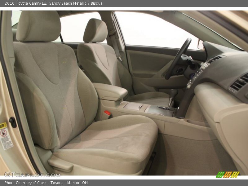 Sandy Beach Metallic / Bisque 2010 Toyota Camry LE
