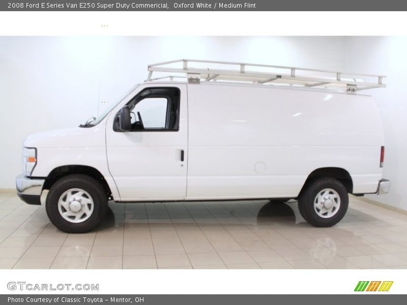 Oxford White / Medium Flint 2008 Ford E Series Van E250 Super Duty Commericial