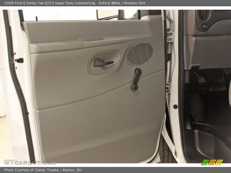 Oxford White / Medium Flint 2008 Ford E Series Van E250 Super Duty Commericial