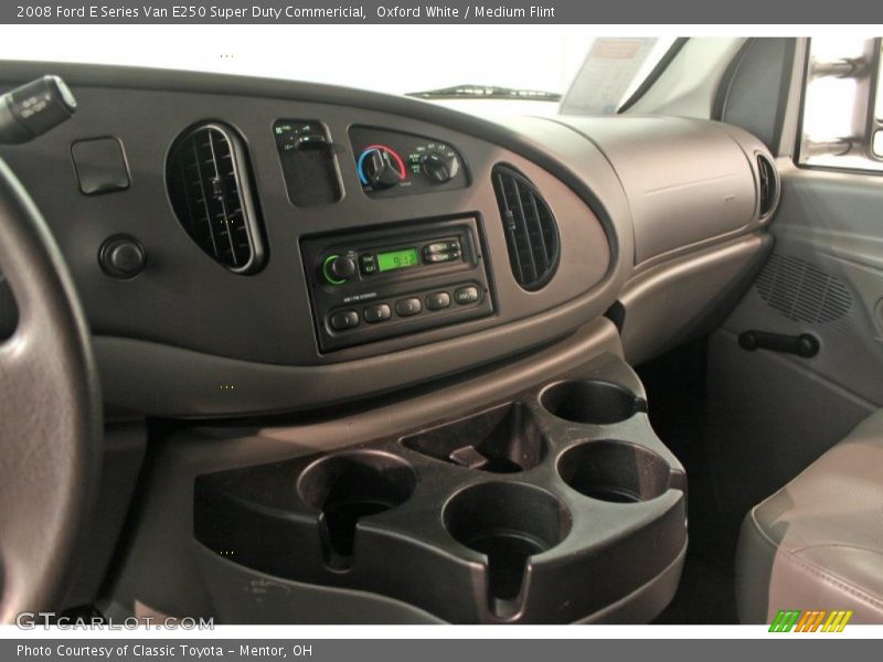 Oxford White / Medium Flint 2008 Ford E Series Van E250 Super Duty Commericial