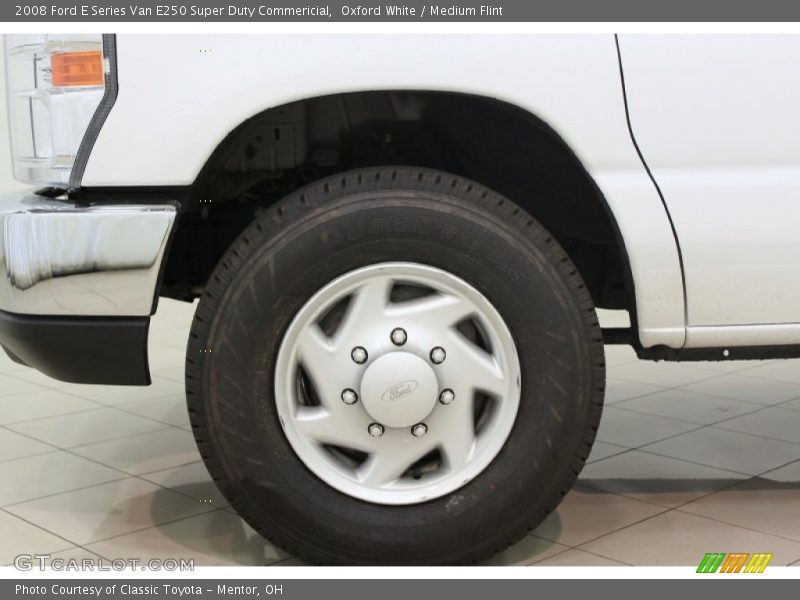 Oxford White / Medium Flint 2008 Ford E Series Van E250 Super Duty Commericial