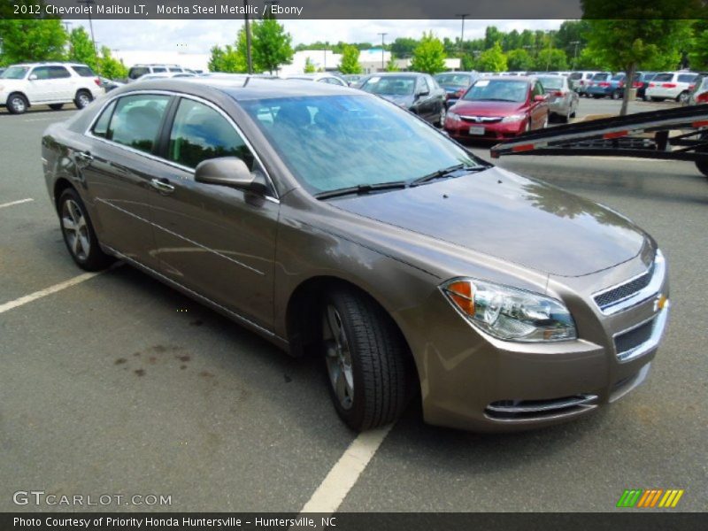 Mocha Steel Metallic / Ebony 2012 Chevrolet Malibu LT