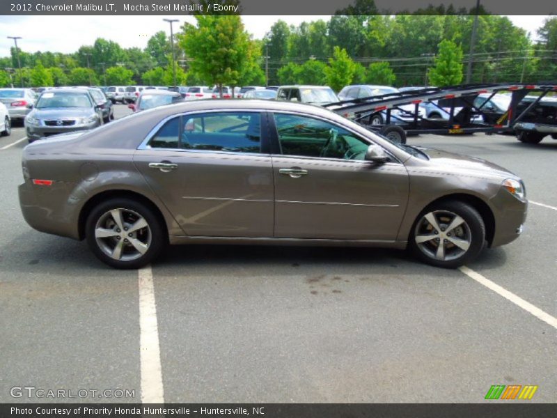 Mocha Steel Metallic / Ebony 2012 Chevrolet Malibu LT