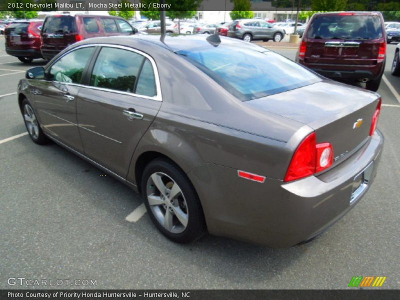 Mocha Steel Metallic / Ebony 2012 Chevrolet Malibu LT