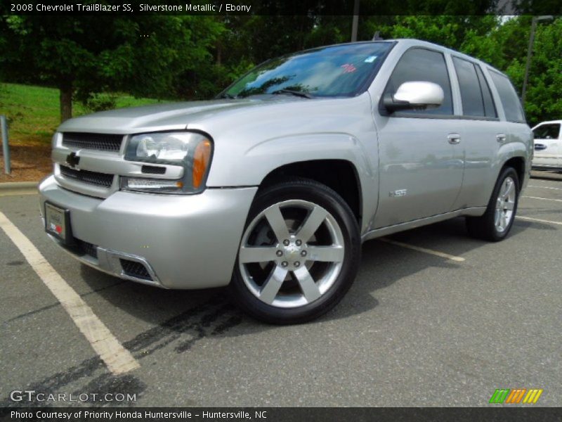 Silverstone Metallic / Ebony 2008 Chevrolet TrailBlazer SS