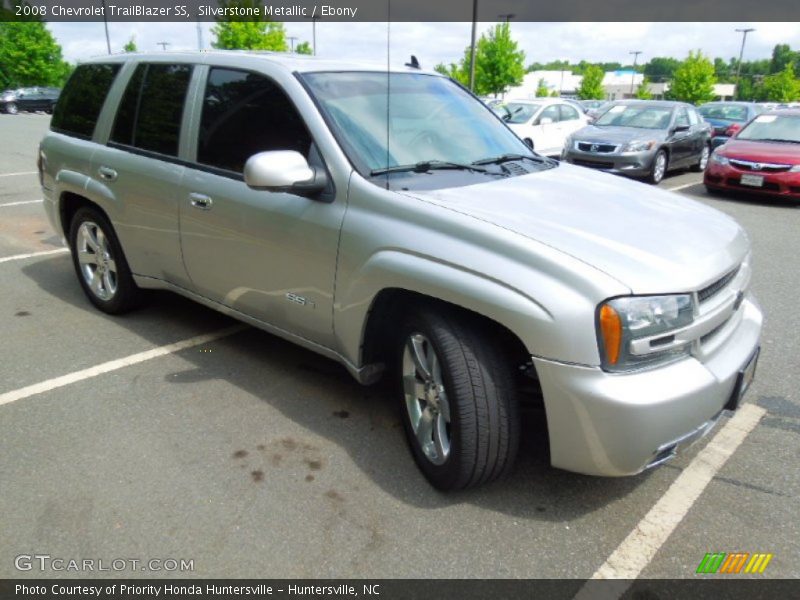 Silverstone Metallic / Ebony 2008 Chevrolet TrailBlazer SS