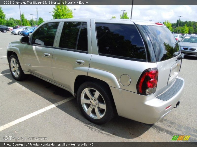 Silverstone Metallic / Ebony 2008 Chevrolet TrailBlazer SS