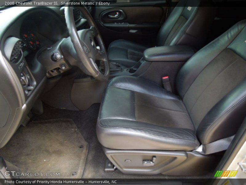 Silverstone Metallic / Ebony 2008 Chevrolet TrailBlazer SS