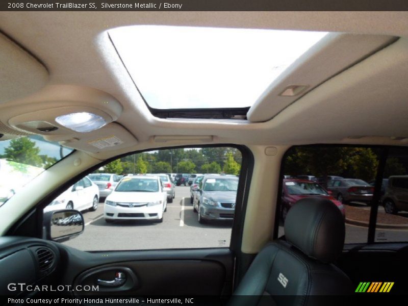 Silverstone Metallic / Ebony 2008 Chevrolet TrailBlazer SS