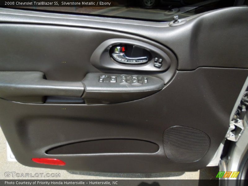 Silverstone Metallic / Ebony 2008 Chevrolet TrailBlazer SS