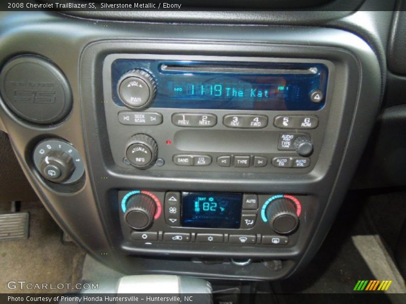 Silverstone Metallic / Ebony 2008 Chevrolet TrailBlazer SS