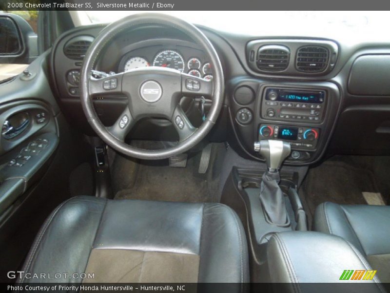 Silverstone Metallic / Ebony 2008 Chevrolet TrailBlazer SS