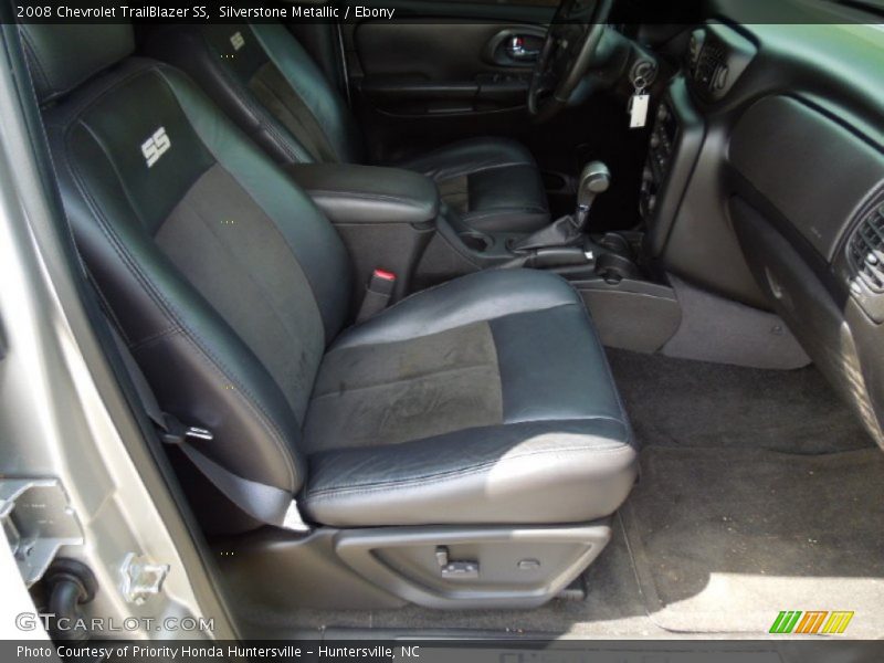 Silverstone Metallic / Ebony 2008 Chevrolet TrailBlazer SS