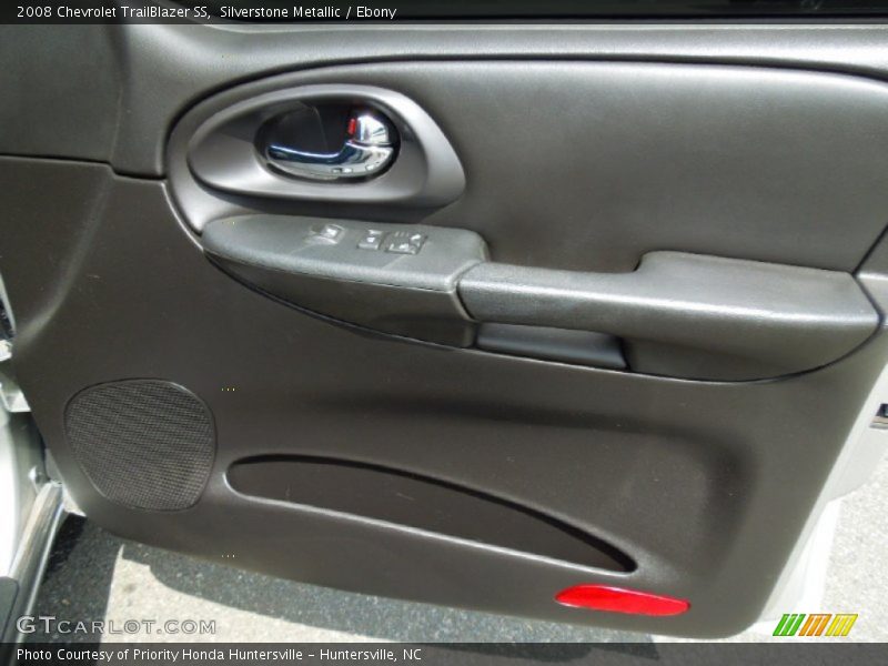 Silverstone Metallic / Ebony 2008 Chevrolet TrailBlazer SS