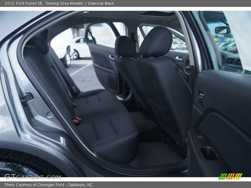 Sterling Grey Metallic / Charcoal Black 2012 Ford Fusion SE