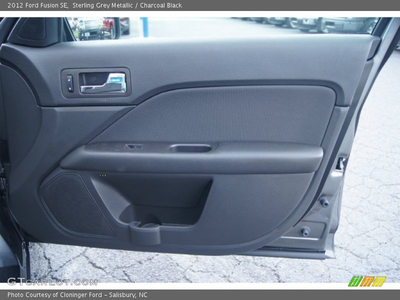 Sterling Grey Metallic / Charcoal Black 2012 Ford Fusion SE