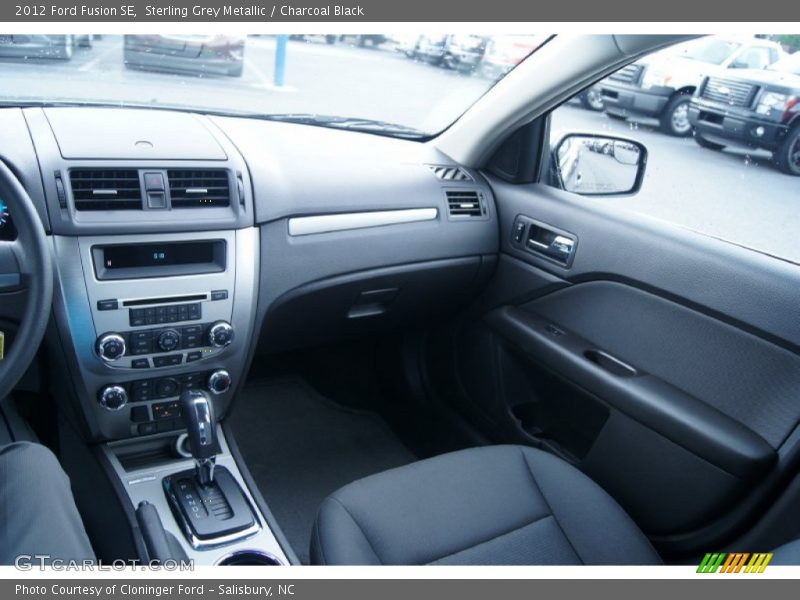 Sterling Grey Metallic / Charcoal Black 2012 Ford Fusion SE