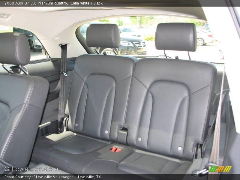 Calla White / Black 2008 Audi Q7 3.6 Premium quattro