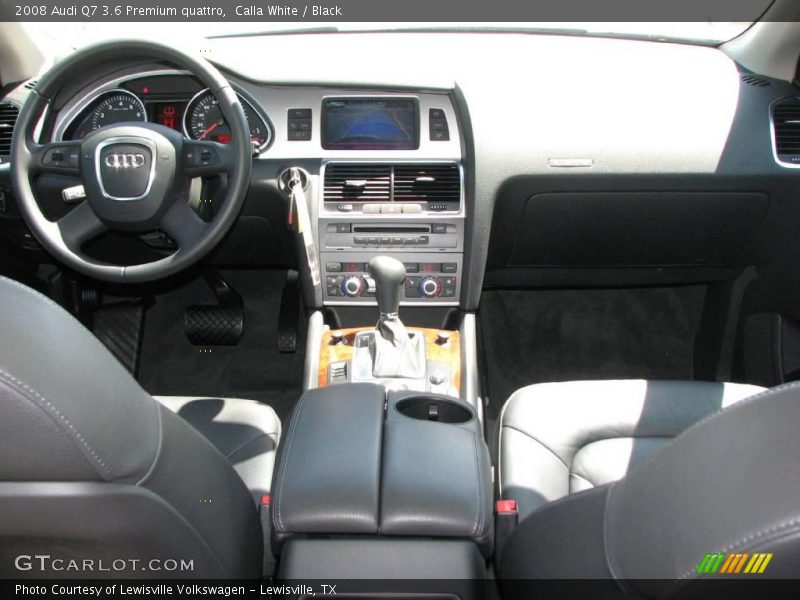 Calla White / Black 2008 Audi Q7 3.6 Premium quattro