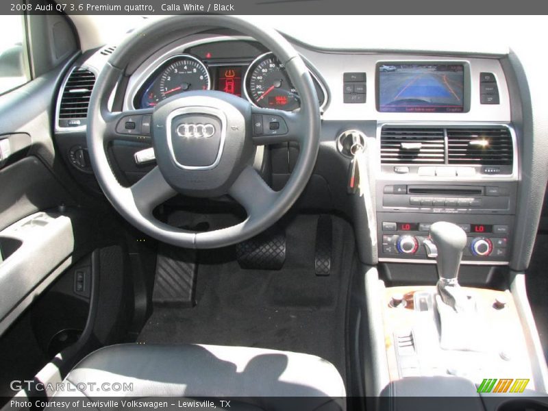 Calla White / Black 2008 Audi Q7 3.6 Premium quattro