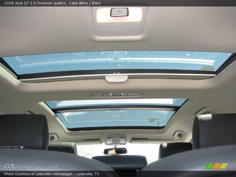 Calla White / Black 2008 Audi Q7 3.6 Premium quattro