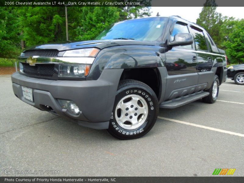 Dark Gray Metallic / Gray/Dark Charcoal 2006 Chevrolet Avalanche LT 4x4