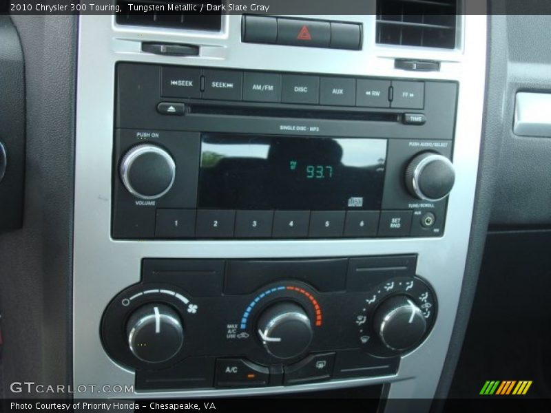 Tungsten Metallic / Dark Slate Gray 2010 Chrysler 300 Touring