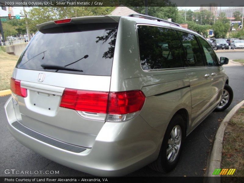 Silver Pearl Metallic / Gray 2009 Honda Odyssey EX-L