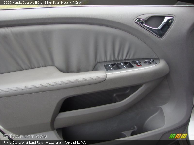 Silver Pearl Metallic / Gray 2009 Honda Odyssey EX-L
