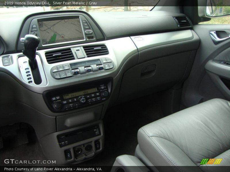 Silver Pearl Metallic / Gray 2009 Honda Odyssey EX-L