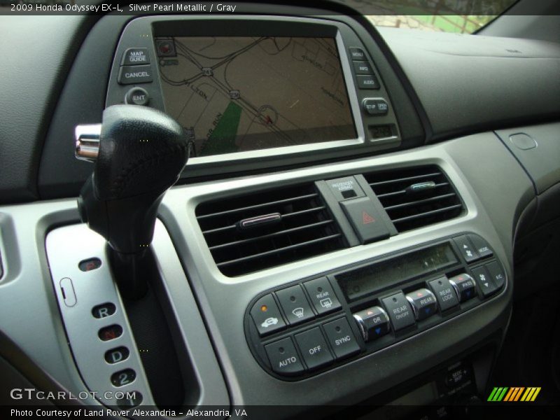 Silver Pearl Metallic / Gray 2009 Honda Odyssey EX-L