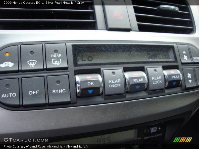 Silver Pearl Metallic / Gray 2009 Honda Odyssey EX-L