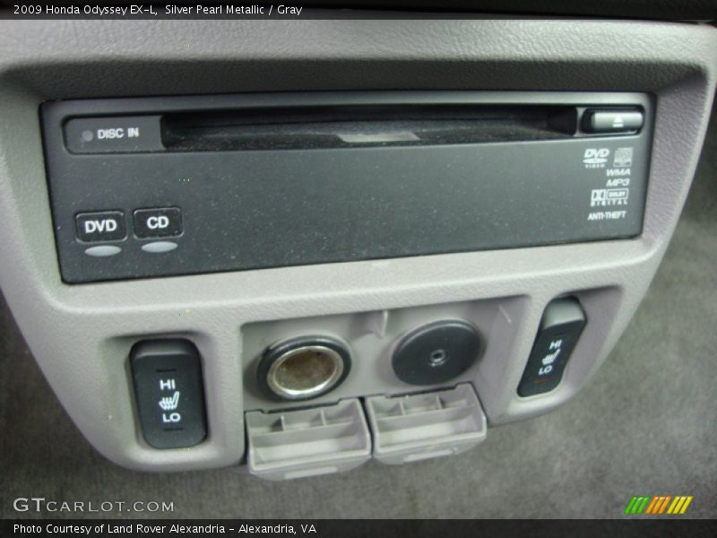 Silver Pearl Metallic / Gray 2009 Honda Odyssey EX-L