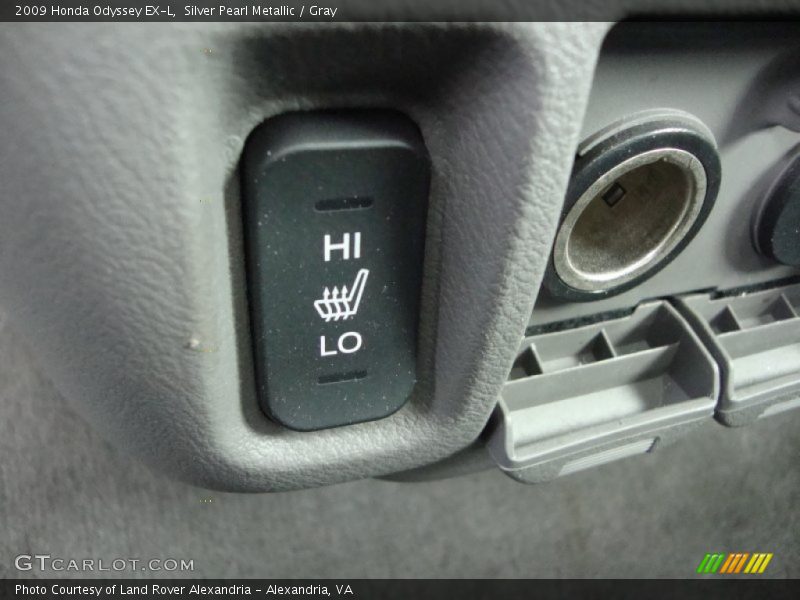 Silver Pearl Metallic / Gray 2009 Honda Odyssey EX-L
