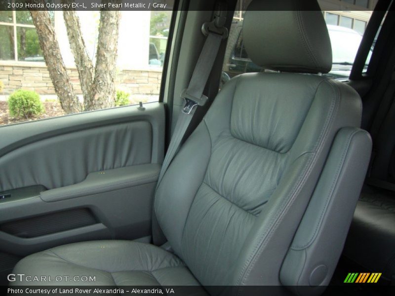 Silver Pearl Metallic / Gray 2009 Honda Odyssey EX-L