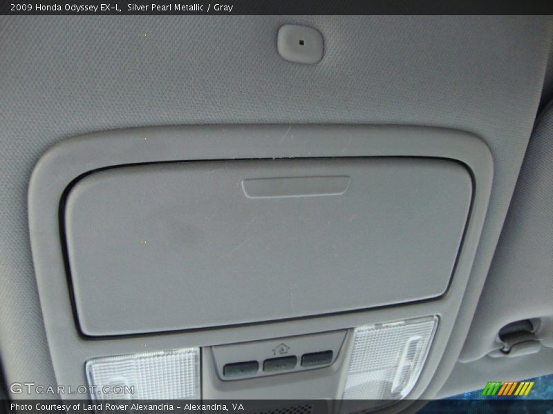 Silver Pearl Metallic / Gray 2009 Honda Odyssey EX-L