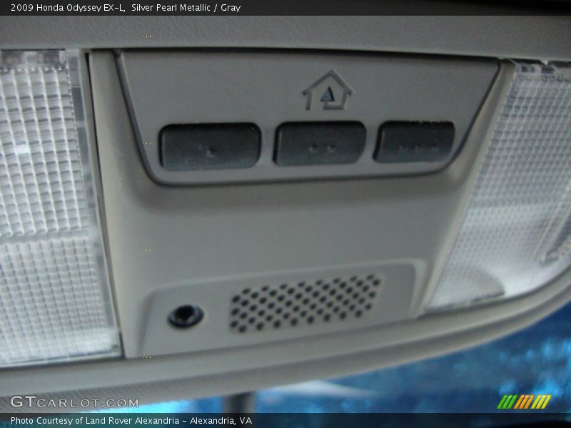 Silver Pearl Metallic / Gray 2009 Honda Odyssey EX-L