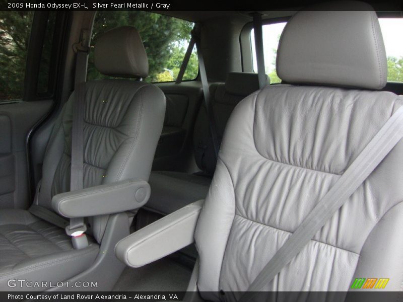 Silver Pearl Metallic / Gray 2009 Honda Odyssey EX-L