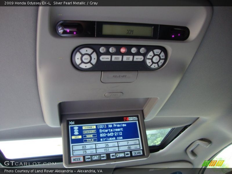 Silver Pearl Metallic / Gray 2009 Honda Odyssey EX-L