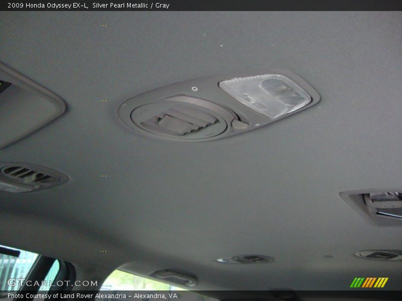 Silver Pearl Metallic / Gray 2009 Honda Odyssey EX-L