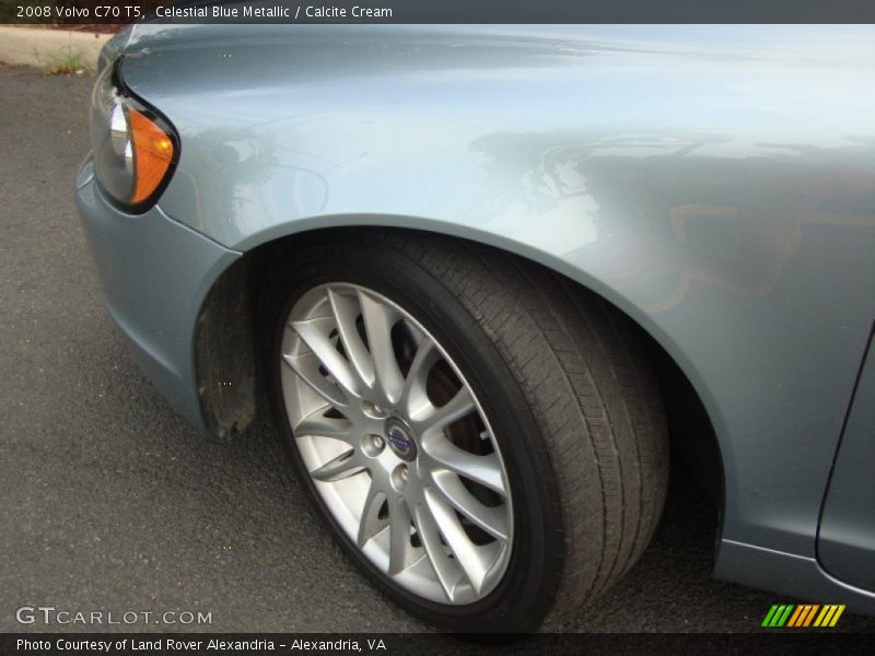 Celestial Blue Metallic / Calcite Cream 2008 Volvo C70 T5