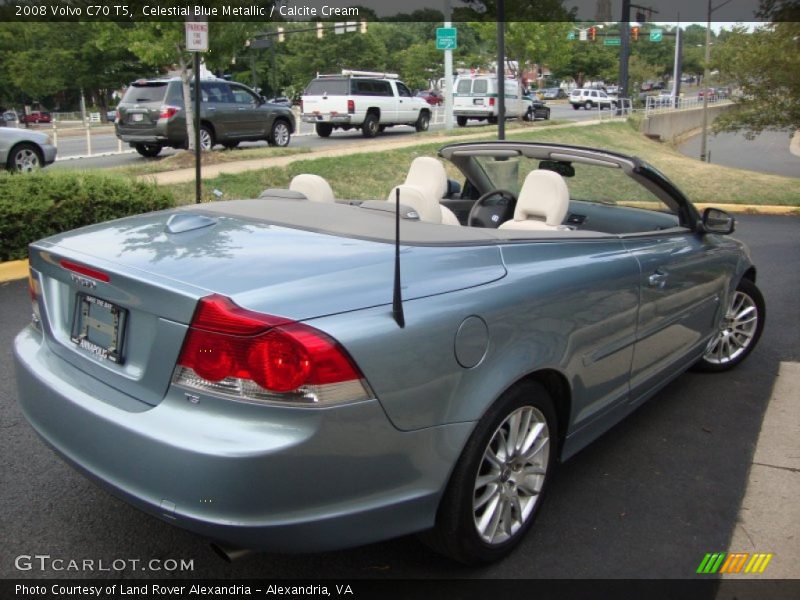 Celestial Blue Metallic / Calcite Cream 2008 Volvo C70 T5