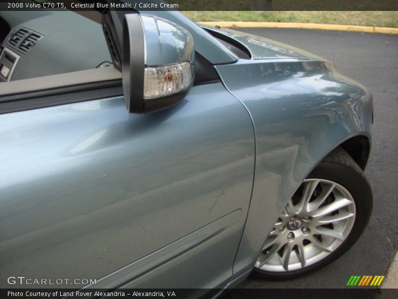 Celestial Blue Metallic / Calcite Cream 2008 Volvo C70 T5