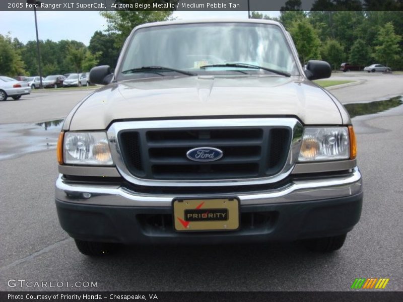 Arizona Beige Metallic / Medium Pebble Tan 2005 Ford Ranger XLT SuperCab