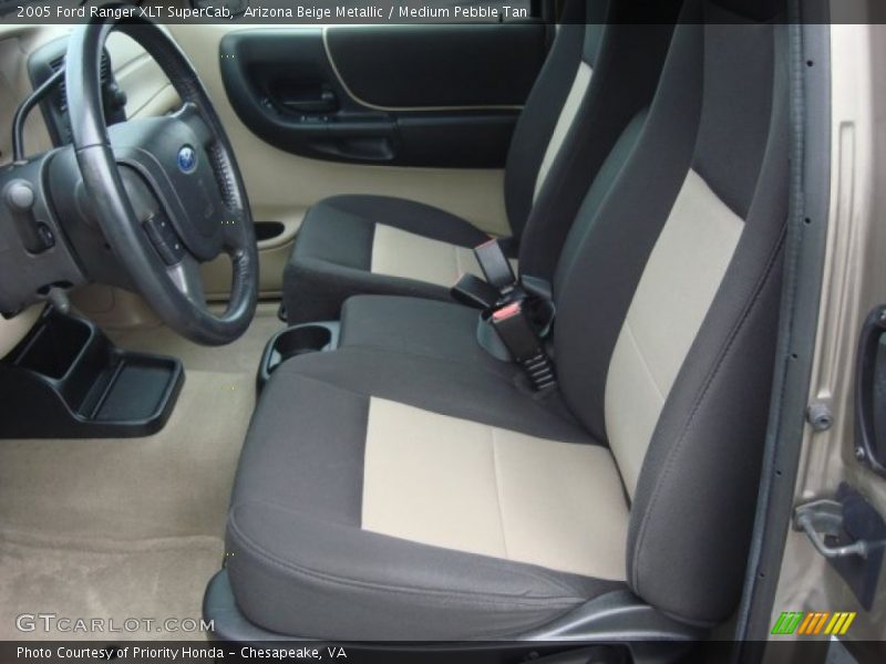 Arizona Beige Metallic / Medium Pebble Tan 2005 Ford Ranger XLT SuperCab