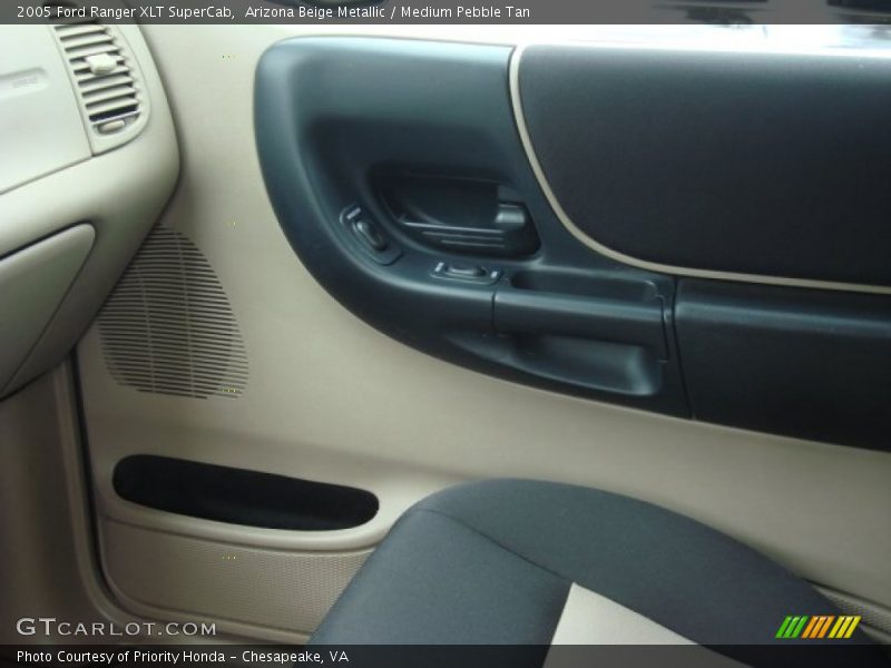 Arizona Beige Metallic / Medium Pebble Tan 2005 Ford Ranger XLT SuperCab