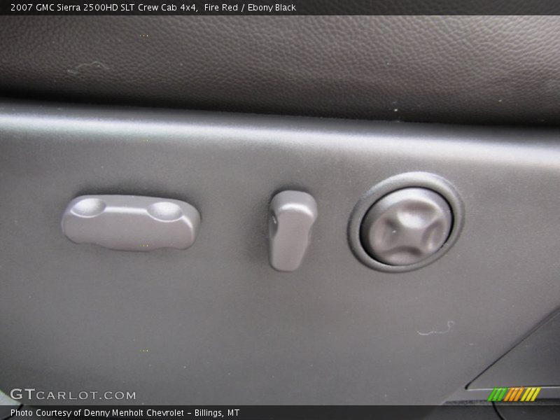 Fire Red / Ebony Black 2007 GMC Sierra 2500HD SLT Crew Cab 4x4