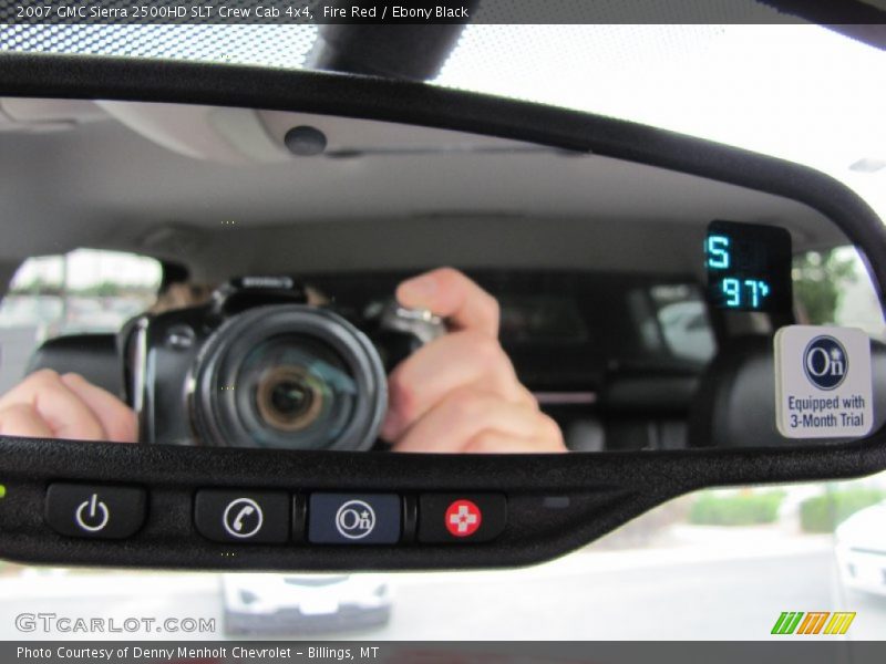 Fire Red / Ebony Black 2007 GMC Sierra 2500HD SLT Crew Cab 4x4