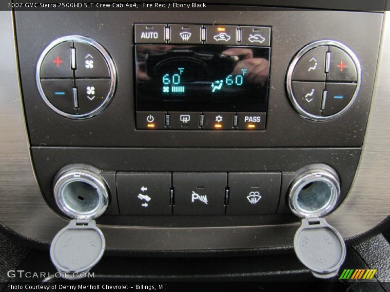 Fire Red / Ebony Black 2007 GMC Sierra 2500HD SLT Crew Cab 4x4