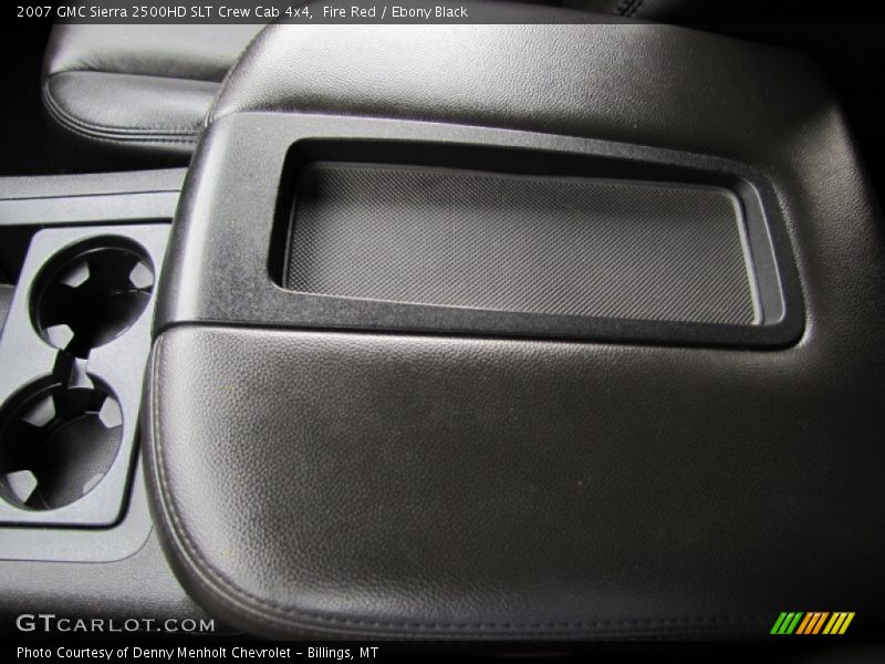 Fire Red / Ebony Black 2007 GMC Sierra 2500HD SLT Crew Cab 4x4